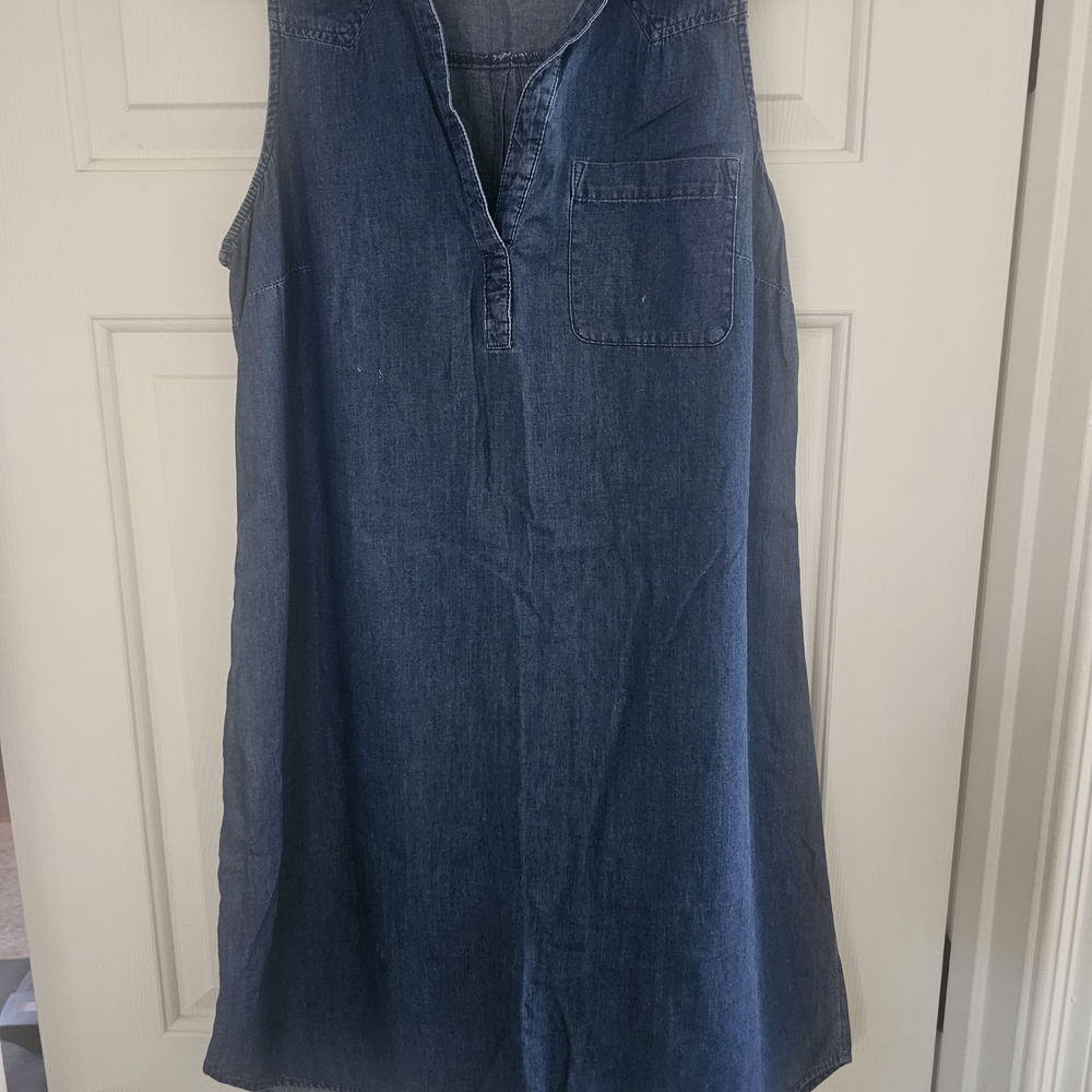 Old Navy Blue Denim Dress